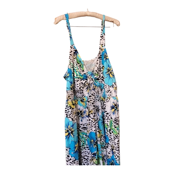 NWT Cacique Floral Maxi Dress Lounge Gown 18 20 - Picture 4 of 7